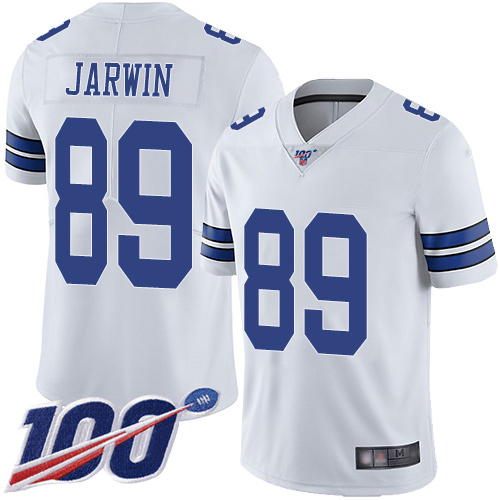 Men Dallas Cowboys Limited White Blake Jarwin Road #89 100th Season Vapor Untouchable NFL Jersey->dallas cowboys->NFL Jersey